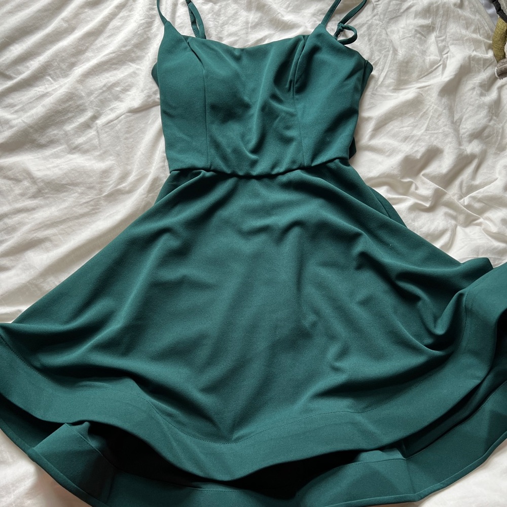 Forest Green Dress